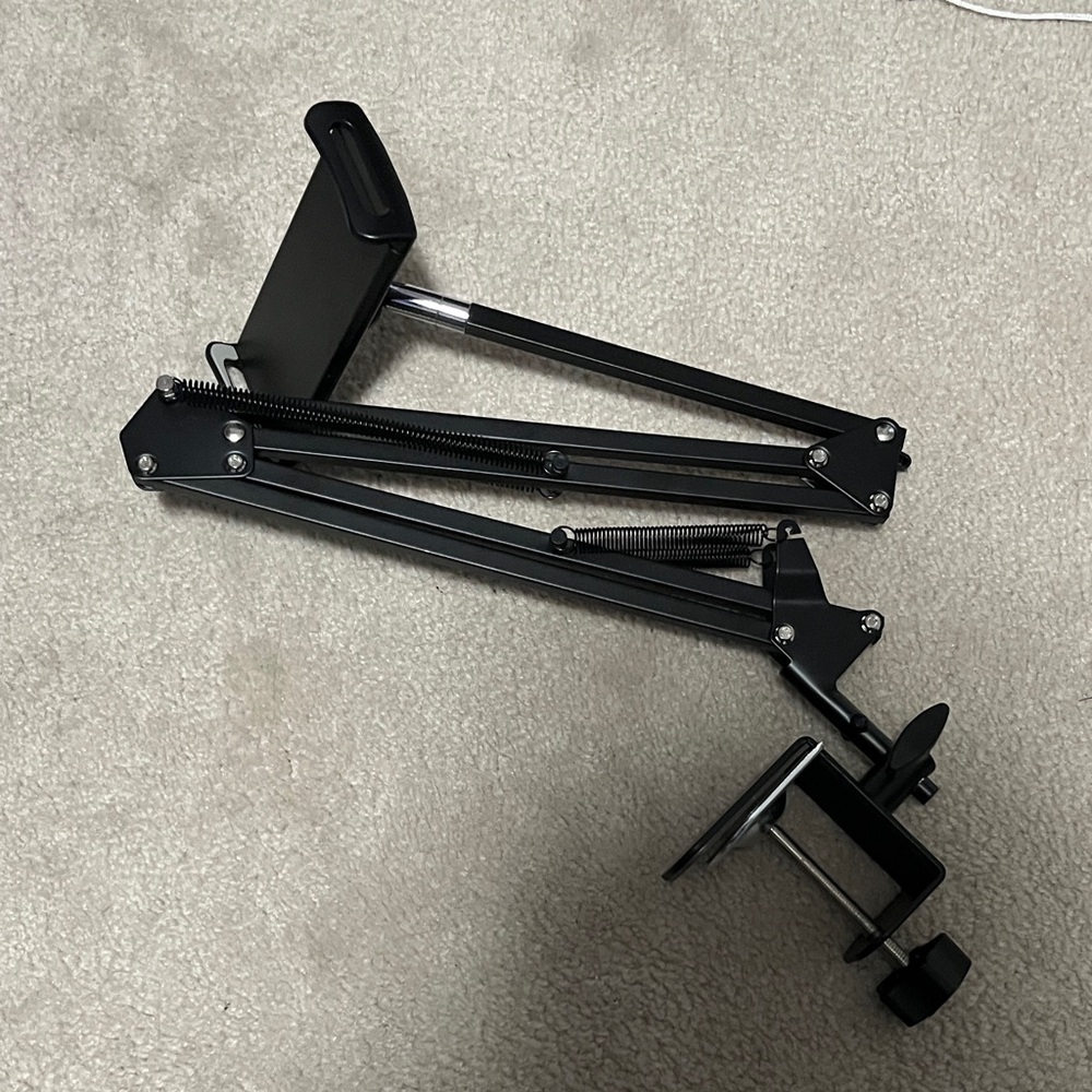 New Tablet Stand Heavy-Duty Metal Adjustable Tablet or Phone Holder Bed, Office